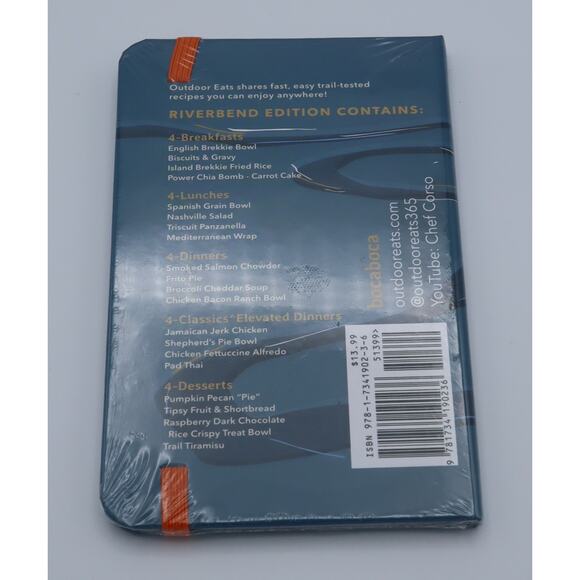 Trail Meals Riverbend Edition Pocket Cookbook – Outdoor Eats – New Sealed - Picture 2 of 4